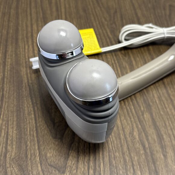 HoMedics Percussion Action Massager with Heat and Dual Pivoting Heads HHP-350 - Picture 4 of 9